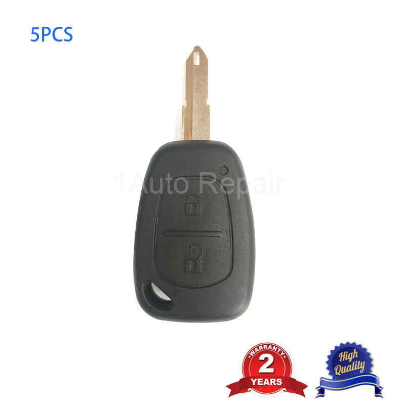 

Car Smart Remote Key 2 buttons PCF7946 Chip 433MHZ for Renault Master Trafic Vauxhall Movano Interstar 5pcs