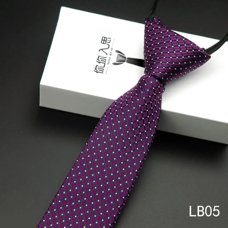 Корейский стиль Мода 5,5 галстук костюм мужской узкий галстук Повседневный легко тянет костюм на молнии группы стреловидные галстук из искуственного шелка - Цвет: 5
