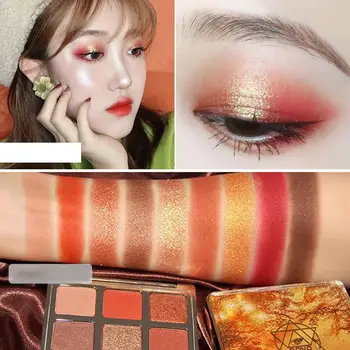 

BellyLady Shimmer Eye Shadow Palette Waterproof Highlighter Powder Eyeshadow Face Cosmetic Kits with Makeup Brush