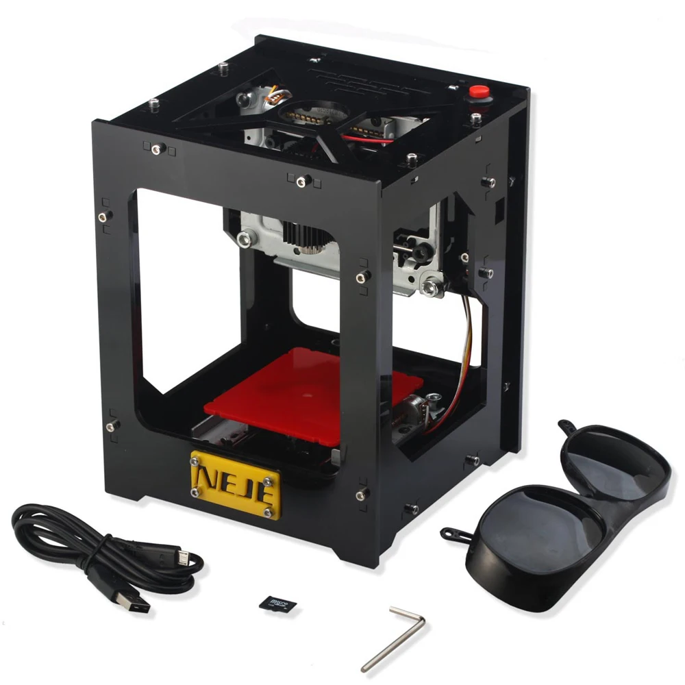 

DK-BL1500mw Bluetooth 3D Laser Engraver Box Laser Engraving Machine Laser Printer Support Windows 7/8/10/iOS9.0/Android 4.0