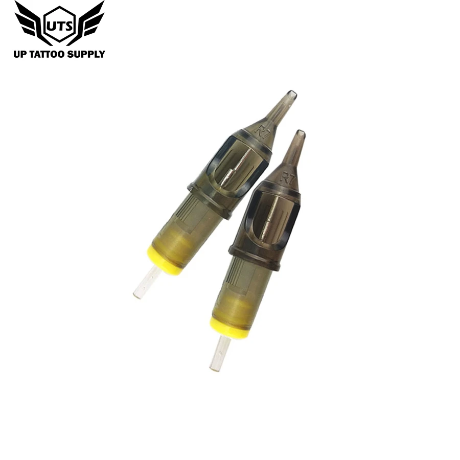 10 قطعة المتاح شبه تجميل دائم الوشم إبر خرطوشة ل الوشم بندقية الجسم وازم الفن 3RS/5RS/7RS /9RS/11RS/14RS