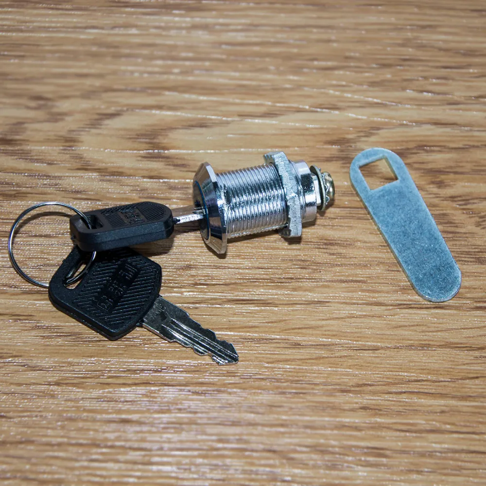 Стиль 25 мм Высокое качество Прочный cam замок дверной замок с 2 доступны ключ для инструментов коробки пожарная Коробка Ящик для игрушек