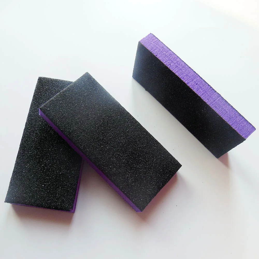 20 Pcs/Lot mini nail buffer block sponge buffer block disposable nail