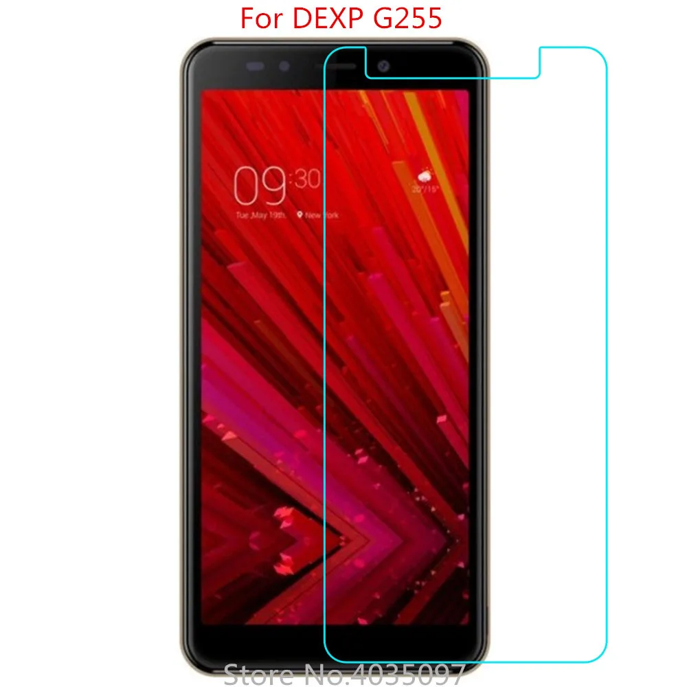 

2PCS For DEXP G255 Tempered Glass 9H 2.5D High Quality Screen Protector For DEXP G255 Smartphone Glass Film Cover