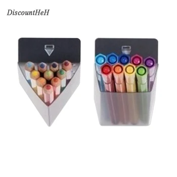 

New Creative Desktop Storage Racks DIY Display Auxiliary Stationery Pen Pocket Office Desk Supplies