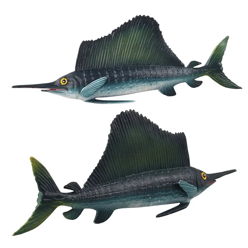 Sailfish/Morayeel/Dunkleosteus фигурка животного коллекционные игрушки Морской корпус экшн-фигурки животных детские пластиковые цементные игрушки