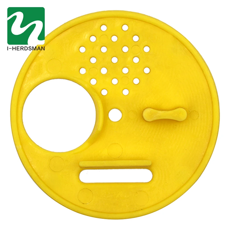 

10Pcs Round Beehive Box Entrance Gate Plastic Beekeeping Equipment Beehive Nest Door Vents Bee Tools