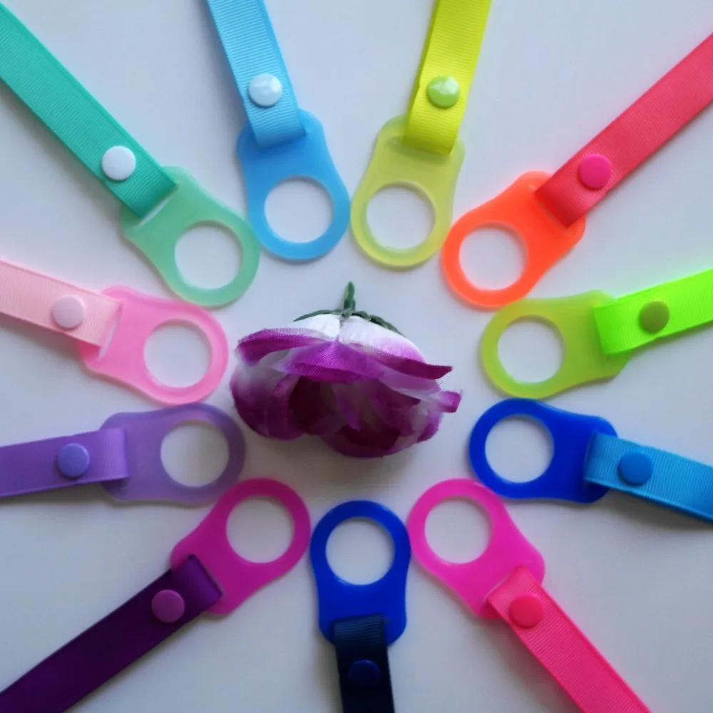 10 pcs New Baby Pacifier Clip Pacifier Chain Hand Made Funny Colourful