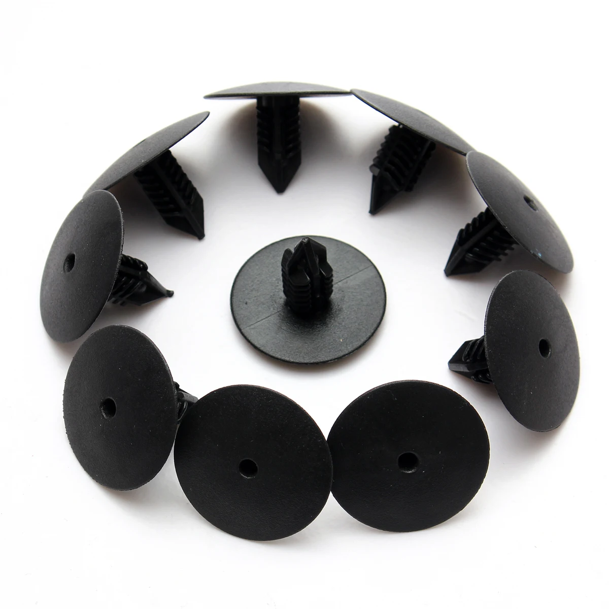 

10pcs Wheel Arch Lining Mud Flaps Splash Guard Fender Flares Trim Clips for Renault Clio Scenic/Megane
