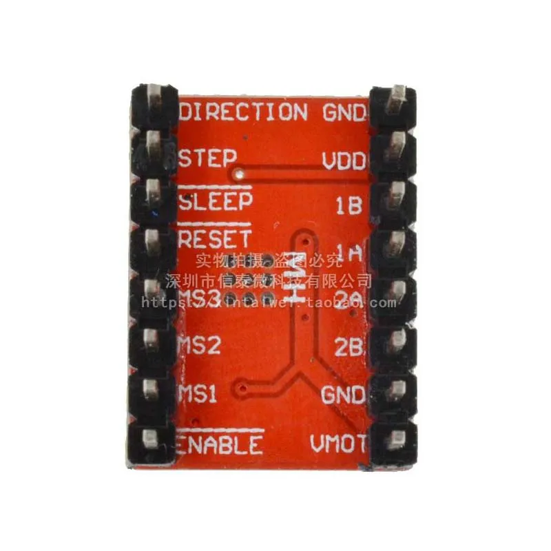 3D-принтеры A4988 Драйвер шагового двигателя Reprap 2 унции иглы строк была красная тарелка зеленая доска
