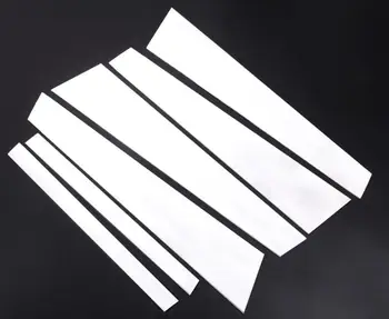 

6pcs/set For Mercedes benz Class 2015- 2016 Polished Aluminum Alloy B C Window Pillar Post Trim Kit Cover Trim Accessor