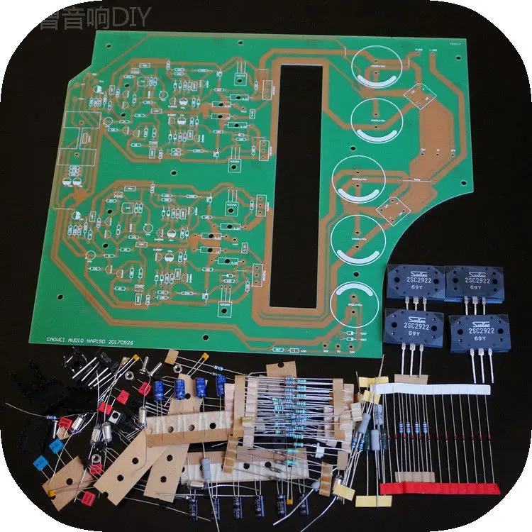 DIYERZONE DIY клон NAIM NAP150 стерео мощность усилители домашние комплект 60 Вт 8ohm/120 Вт ohm L11-43