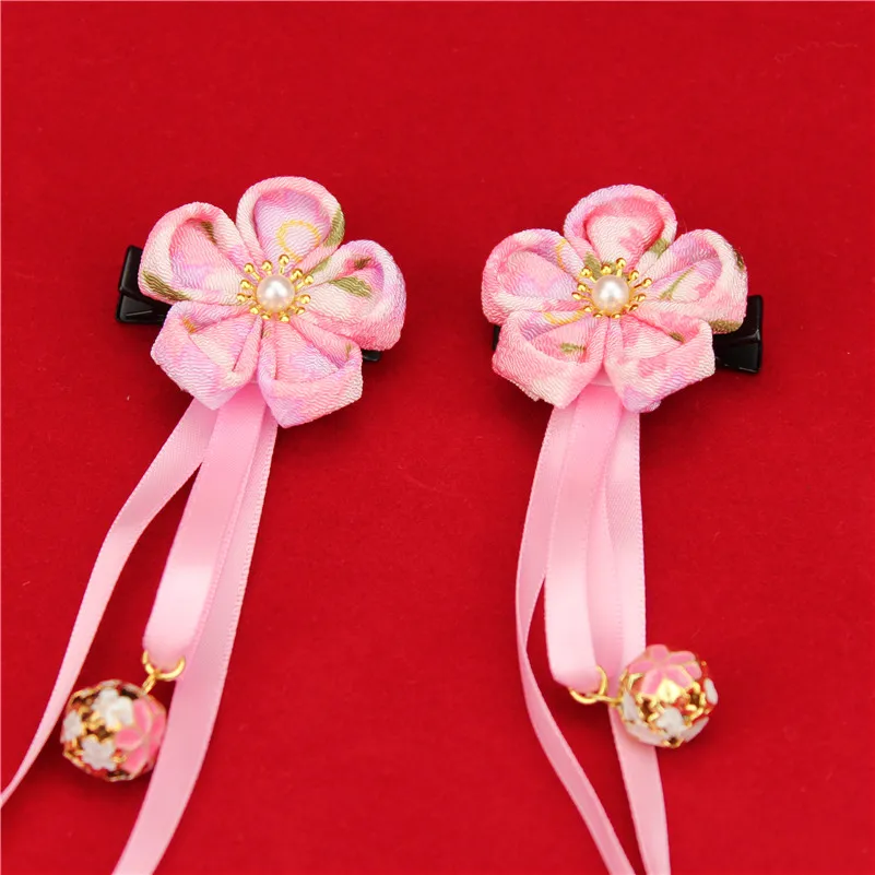 rose motif 5M roll handmade material 4 color assortment roll set of Japanese jacquard ribbon tatamitape durable