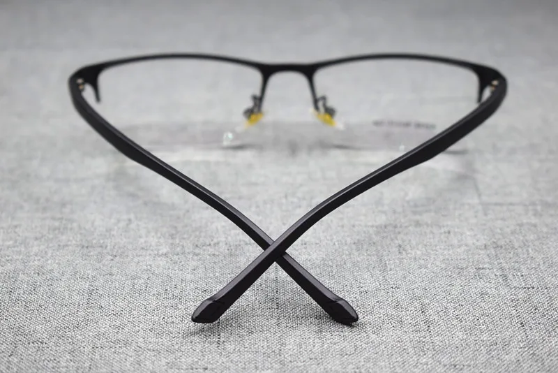 Легкие металлические Полуободковые мужские оправы для очков TR90 Rx able Glasses