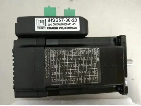 NEMA23 2Nm 283oz.in интегрированный замкнутый шаговый двигатель с драйвером 36VDC JMC iHSS57 36