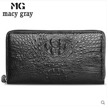 

meixigelei 2019 new Thai crocodile men wallet business casual bag man clutch bag man bag crocodile skin bag