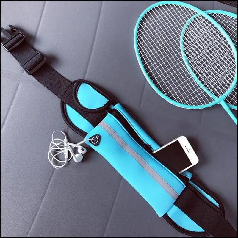 Bolsa para correr a la cintura impermeable soporte para teléfono móvil cinturón para correr bolsa de vientre para mujer gimnasio Fitness bolsa para correr accesorios deportivos para mujer