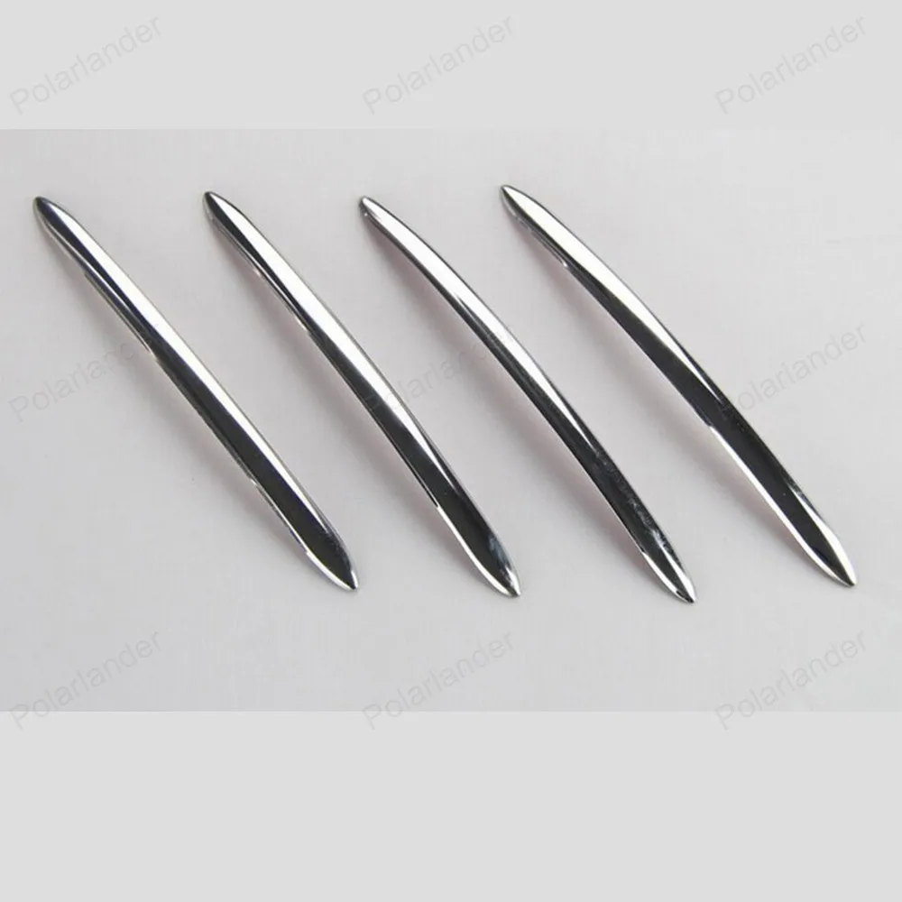 

Car styling 4Pcs Exterior Molding Stainless Steel Door Handle Trim Cover For BMW 5 Series F10 F18