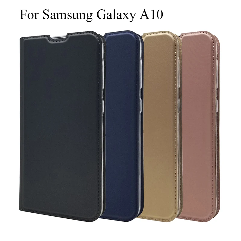 Чехол для Samsung Galaxy A10 ультратонкий Магнитный чехол с держателем карт чехлы