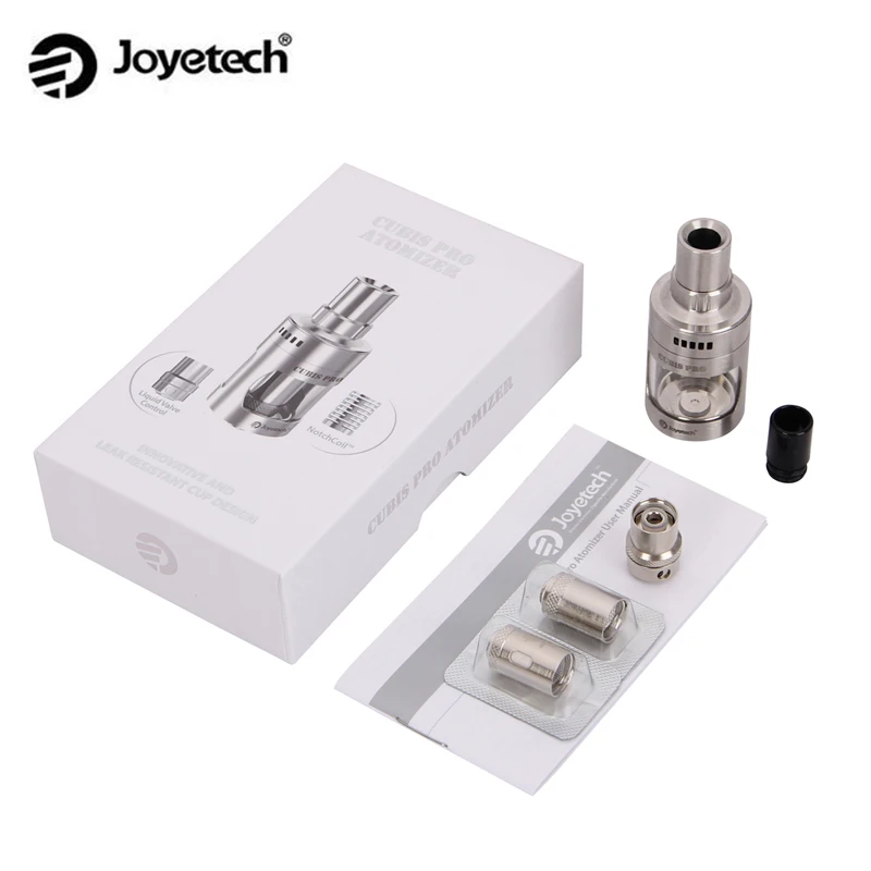 Оригинальный атомайзер Joyetech Cubis Pro с катушкой Notch LVC Clapton катушка Subohm бак