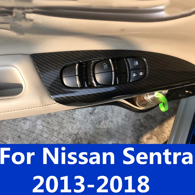 Для Nissan Sentra 2013 2018 автомобильный Стайлинг стекло подъемная кнопка переключатель