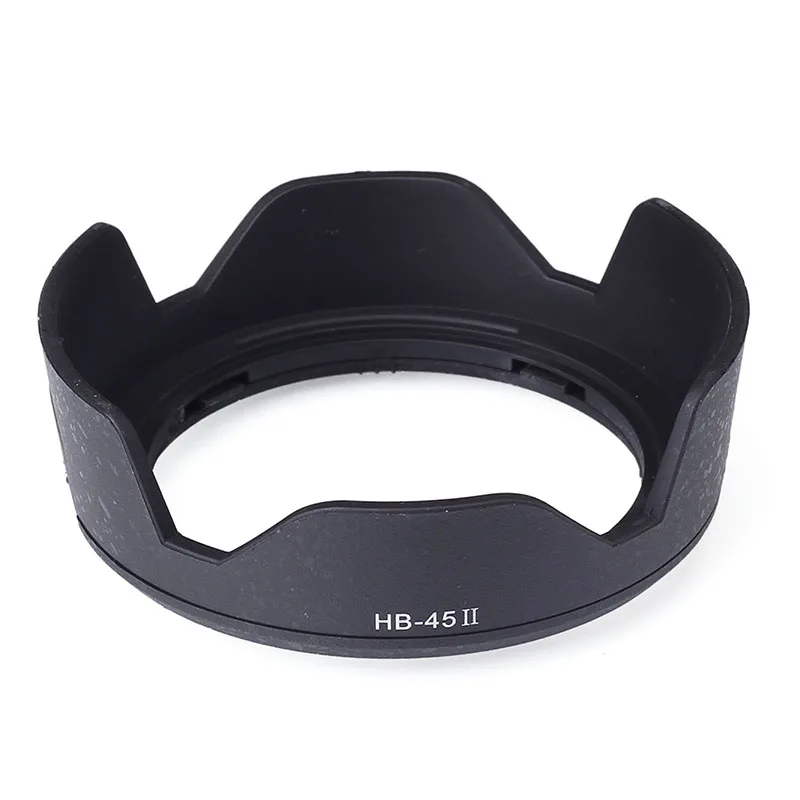 HB 45II camera lens hood for nikon AF S 18 55mm f/3.5 5.6G D5300 D5200 D5100 D5000 D3100 D3000