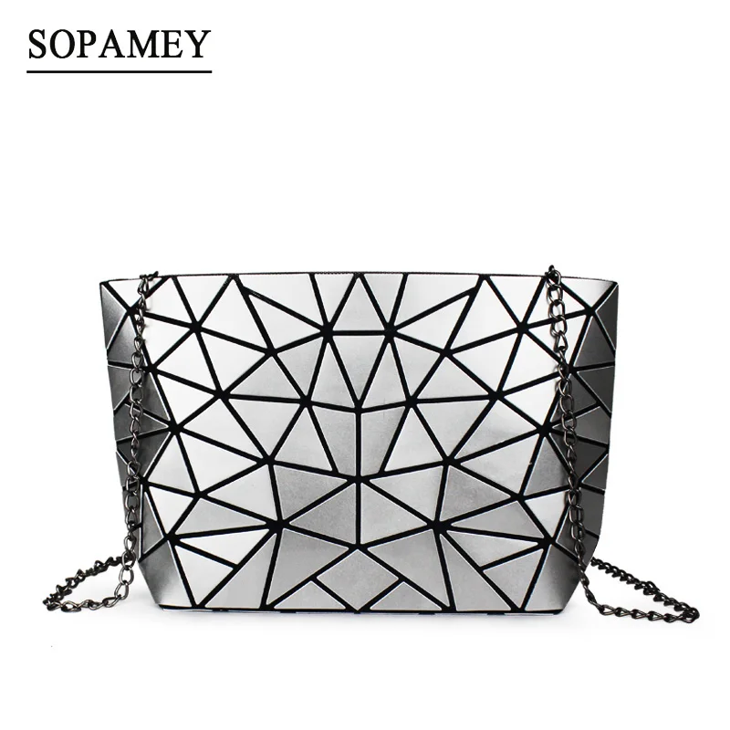SOPAMEY Women Plaid Bag Geometric Chain Shoulder Bags Mini Casual Clutch Crossbody Bags Fashion Small Women Messenger Bag Bolsa SOPAMEY Women Plaid Bag Geometric Chain Shoulder Bags Mini Casual Clutch Crossbody Bags Fashion Small Women Messenger Bag Bolsa