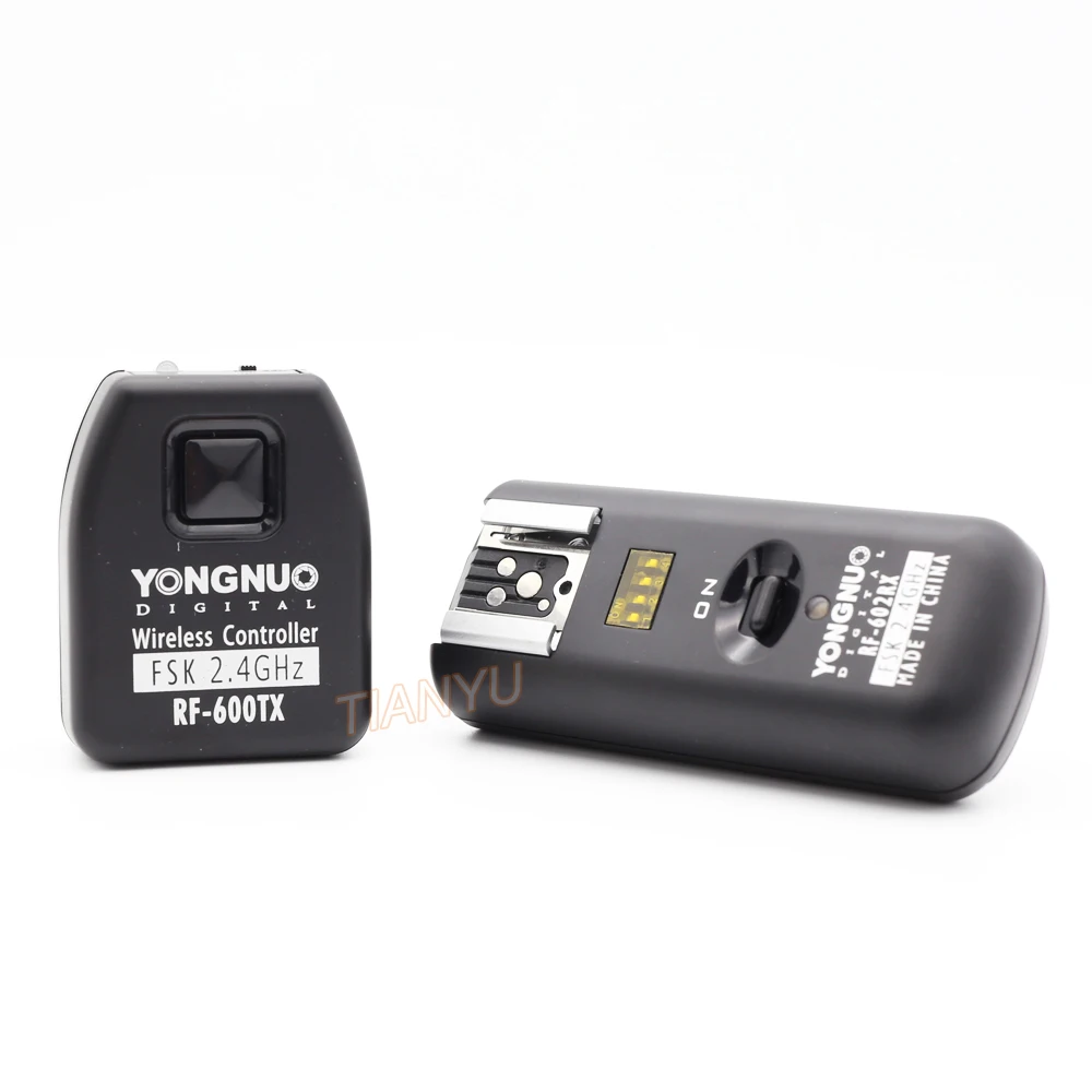 

YONGNUO RF-602 RF 602C RF 602 C Wireless Remote Flash Trigger for CANON 1D 5D 7D 60D 50D 40D 30D 20D 10D 550D 500D Newest