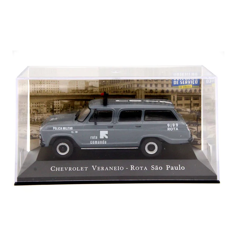 

IXO Altaya 1:43 Scale Chevrolet Veraneio 9199 Rota Paulo Car Diecast Toys Models Limited Edition Collection