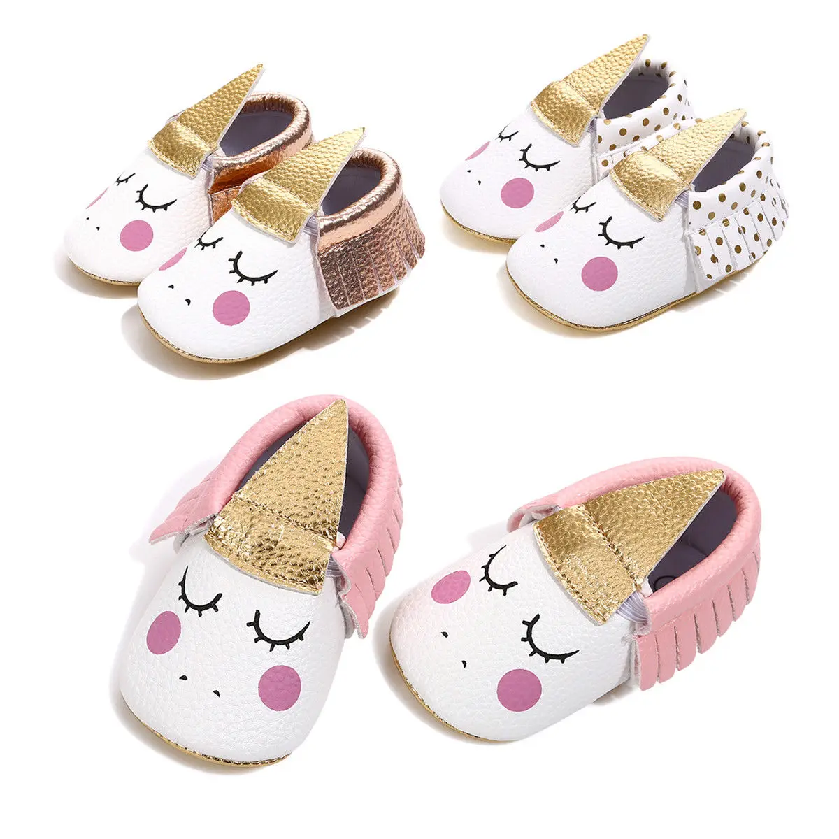 Newborn Infant Baby Boy Clothes Summer Casual Cribs Shoes 3 Style 0 18M