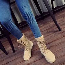 Женские ботинки; сезон осень-зима; зимние женские ботинки ручной работы с креповой подошвой; повседневные модные ботинки;# Pop