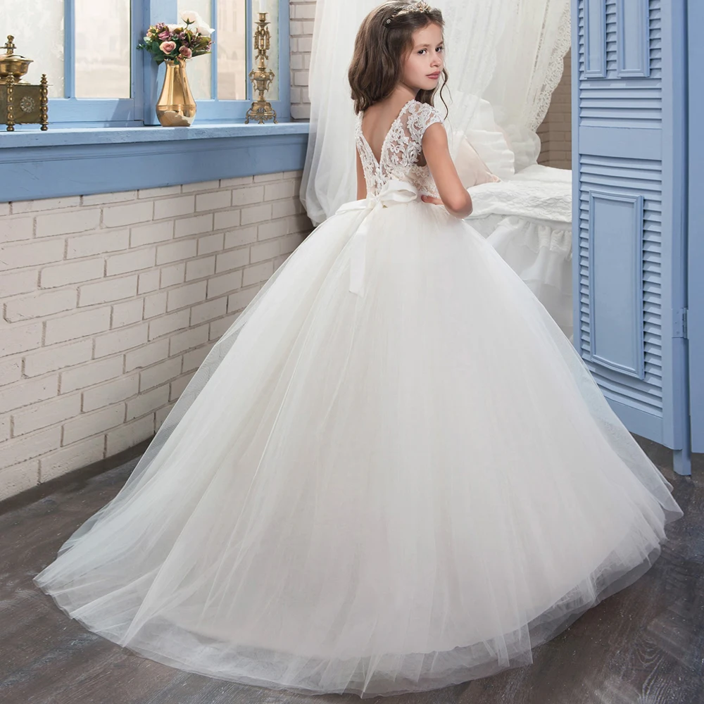 puffy communion dresses