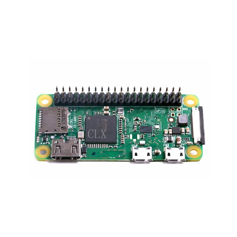 

Raspberry Pi Zero WH RPi Zero WH 1GHz CPU 512MB RAM with Bluetooth 4.1 wireless LAN 40PIN GPIO headers