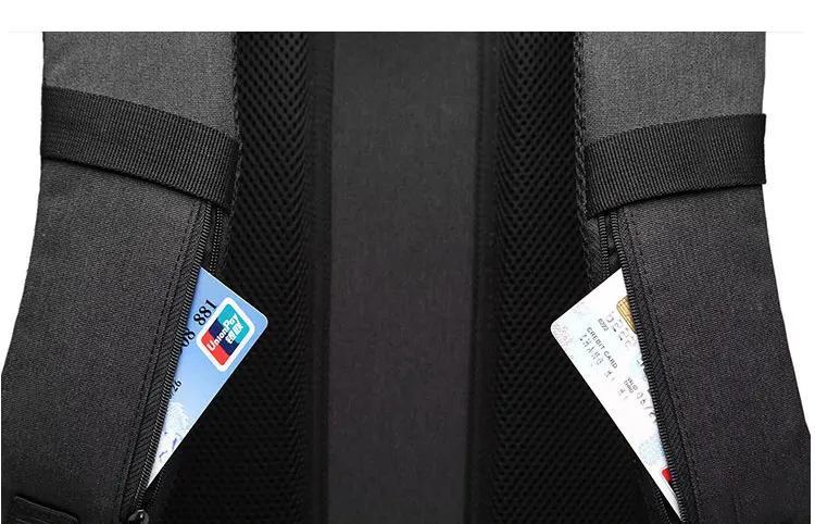 Men Travel Backpack Large Capacity Teenager Male USB Charging School Bags Rucksack Multifunction Business Travel Bookbag Mochila