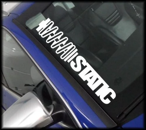 Наклейка на дверь JDM DUB для 2x статического (выбор цвета) 55 см забавная тюнинг