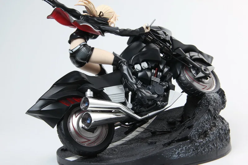 Японское аниме FGO Fate Grand Order Saber Cuirassier Noir мотоцикл фигурка модель игрушки