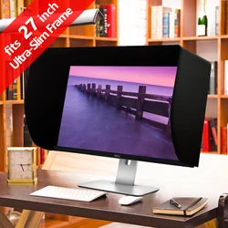 Pedioker capa para monitor de vídeo, 27s, 27 polegadas, ultra fina, lcd, led, compatível com dell, hp, visor sônico, samsung, lg, eizo