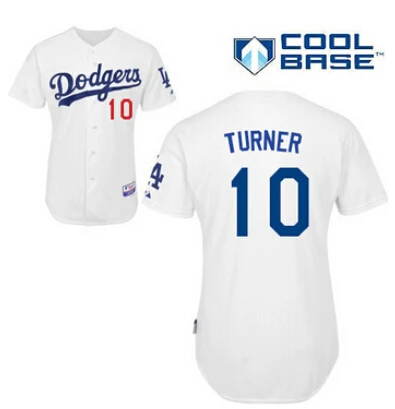 Stitched#5 Juan Uribe #10 Justin Turner jersey Los Angeles Dodgers jersey  authentic shirt Authentic Dodgers Jersey custom