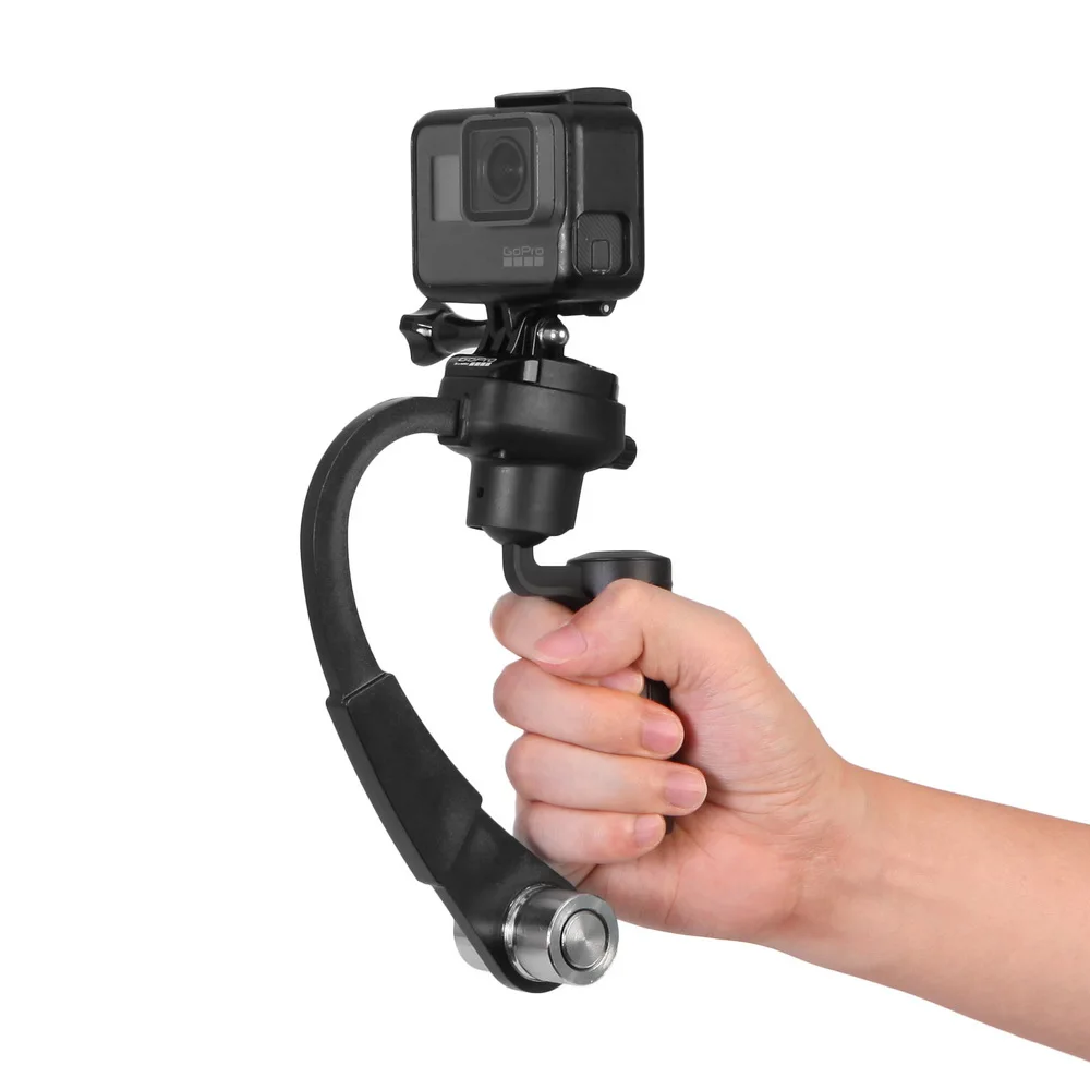 Gopro стабилизатор балансировки Quick Release лук дизайн видео стабилизатор палка Стабилизатор-монопод Штатив для Gopro Hero 3+ 4 5 SJCAM