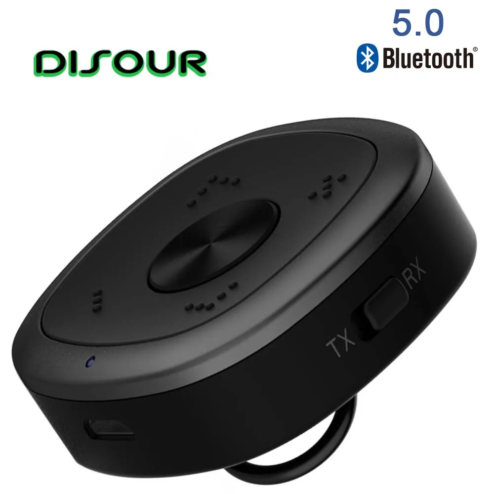 Приемник передатчик DISOUR APTX HD 2 в 1 Bluetooth 5 0 CSR с низкой задержкой|Беспроводные