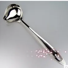 Кухонный инструмент Толстая ложка из нержавеющей стали с ртом