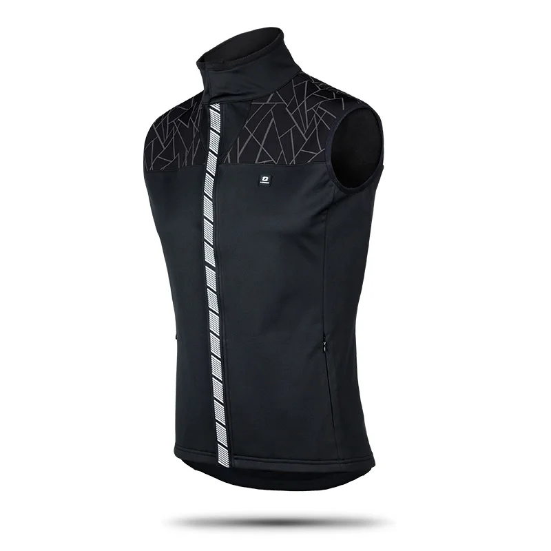 New Men's Winter Fleece Warm Sleeveless Cycling Jacket Vest Cycle