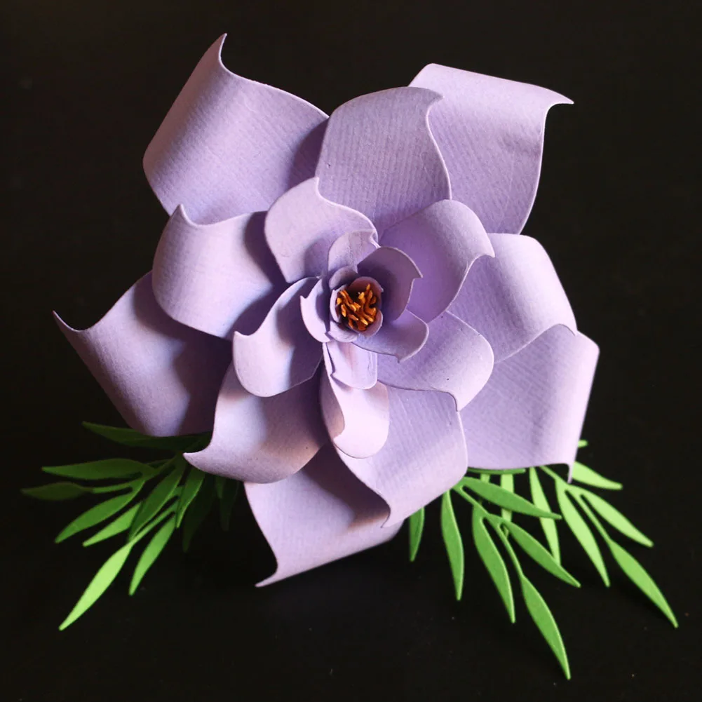 3d Цветы листья металлические режущие штампы для DIY Скрапбукинг фото альбом шаблон для декораций тиснение поздравительное карточное украшение ремесло