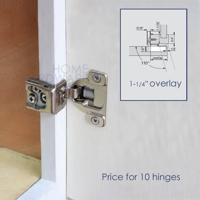 3 Way Adjustment Soft Close Frame Cabinet Door Hinge 1 4 Overlay 3 Way Adjustment Soft Close Frame Cabinet Door Hinge 1 4 Overlay