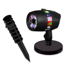 Открытый сад проекции лампа прожектор светильник для двора Рождество Хэллоуин PAK55