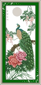 

Joy Sunday Wealth good luck Pattern 11CT 14CT Cross Stitch Kits For Embroidery Crafts Needlepoint Set Cross Designs