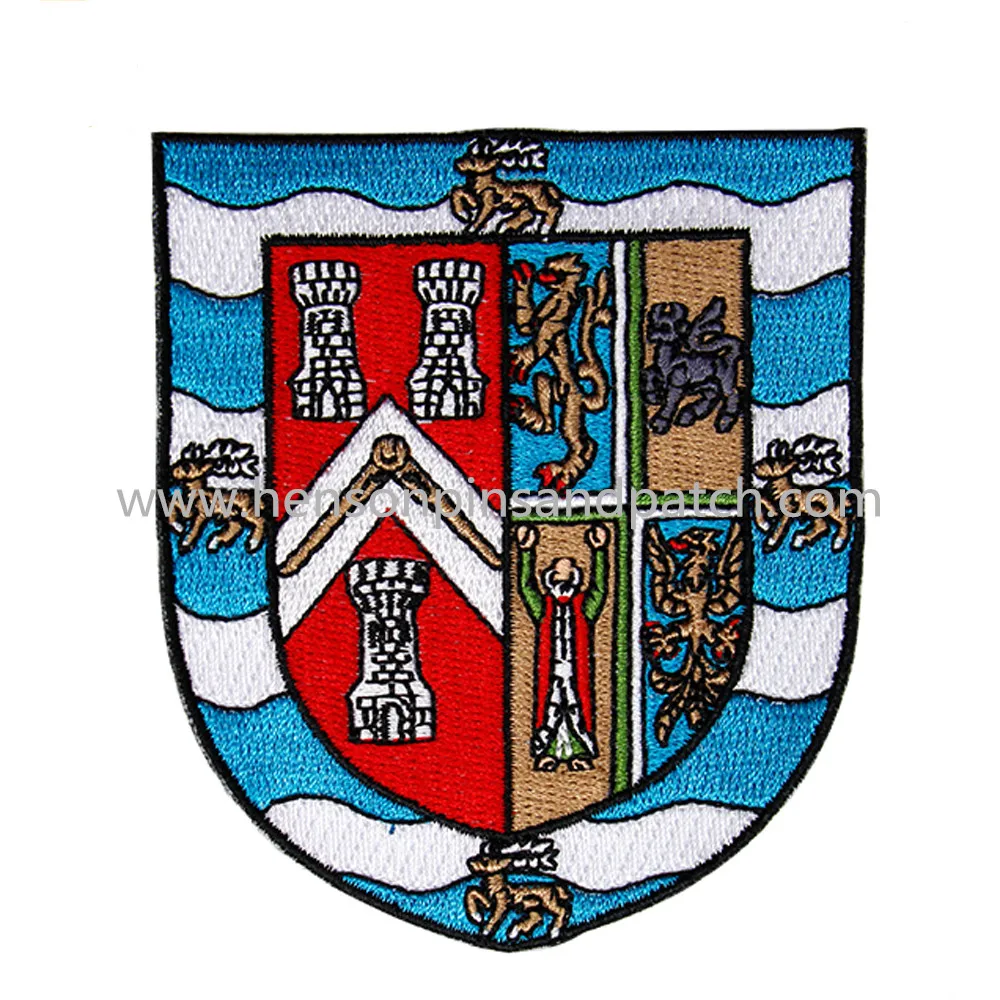 Customized logo embroidery patch, football club embroidery patchesin