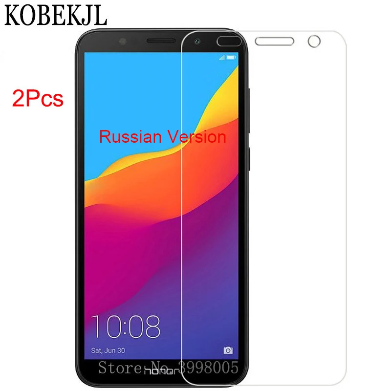 Закаленное стекло для Huawei Honor 7A 2 шт. Защитное экрана 7 А 5 45 дюйма | Мобильные