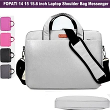Fashion Brand laptop-tasche 15,6 14 zoll Notebook messenger schultertasche für Männer Frauen Tasche Bookbag Computer Crossbody Tragen Hülse