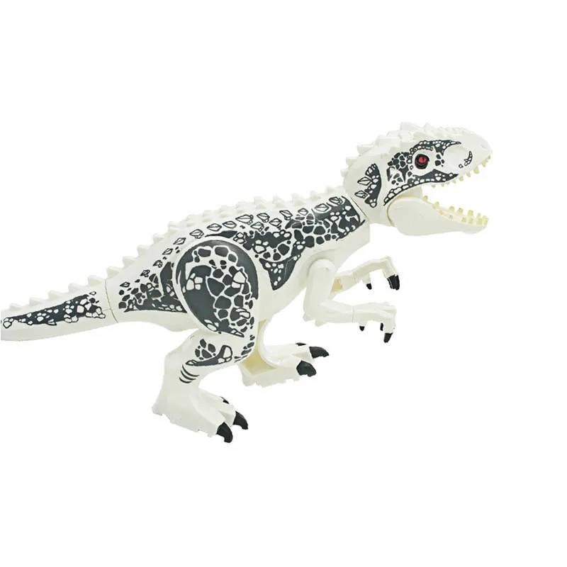 

Indominus Rex DIY Blocks Single Sale Dinosaurs Tyrannosaurus Rex Mini Models & Building Blocks Toys For Children